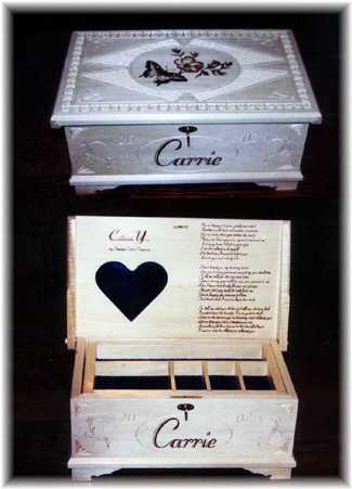 finished jewelry box